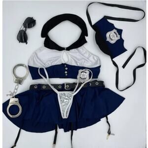 Body Zone Cocky Cop Costume Roleplay Size Small Medium